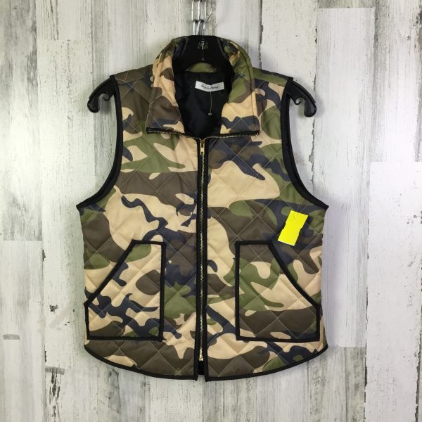 Vest Puffer & Quilted By Clothes Mentor In Camouflage Print, Size: S For Cheap