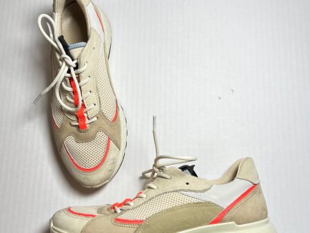 Shoes Athletic By Ecco In Beige, Size: 8 For Discount