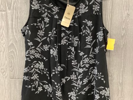 Top Sleeveless By Clothes Mentor In Black, Size: Xxl For Cheap