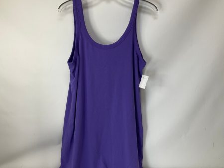 Athletic Dress By Lululemon In Purple, Size: 8 Cheap