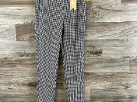 Pants Leggings By Clothes Mentor In Checkered Pattern, Size: M For Discount