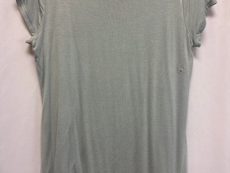 Top Short Sleeve By Express In Green, Size: L Online Hot Sale