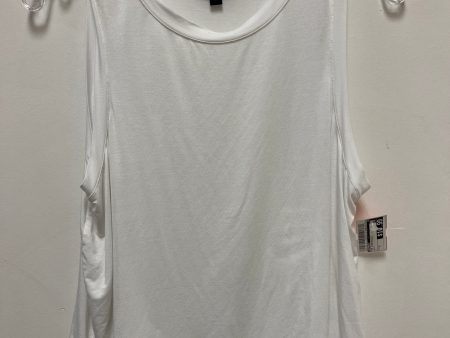 Top Sleeveless By Express In White, Size: M Hot on Sale