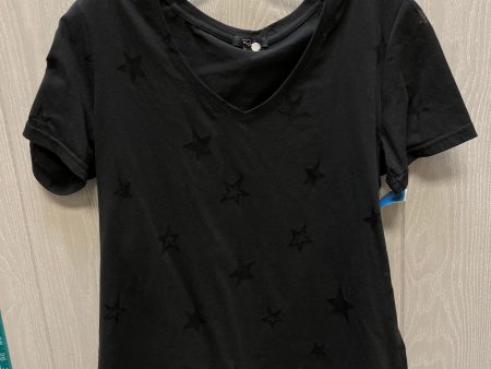 Top Short Sleeve By Rails In Black, Size: S Cheap