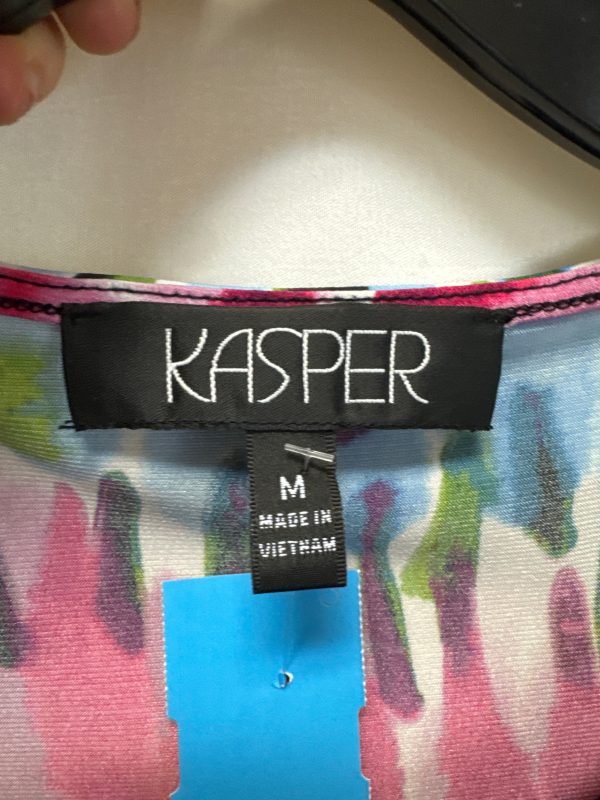 Top Sleeveless By Kasper In Pink, Size: M Cheap