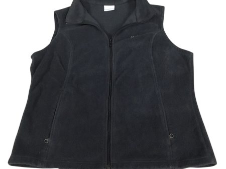 Vest Fleece By Columbia In Black, Size: Xl Online Sale