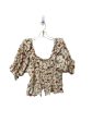 Top Short Sleeve By Free People In Cream, Size: Xl Cheap