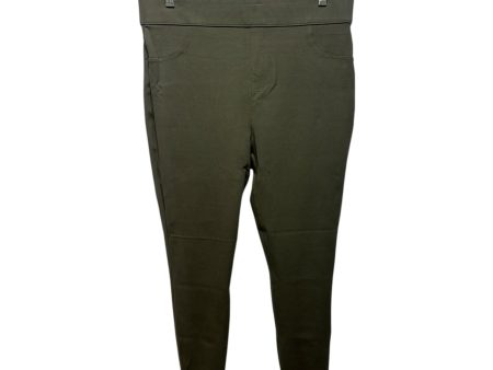 Pants Leggings By Spanx In Green, Size: Xl Cheap