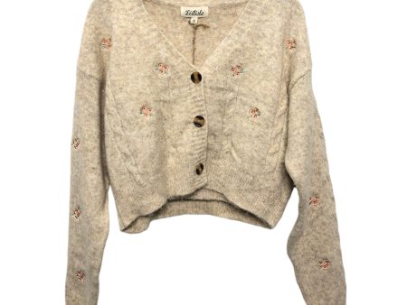 Sweater 2Pc By Listicle In Beige, Size:L Supply