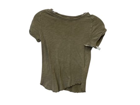 Top Short Sleeve Basic By We The Free In Brown, Size: Xs Discount