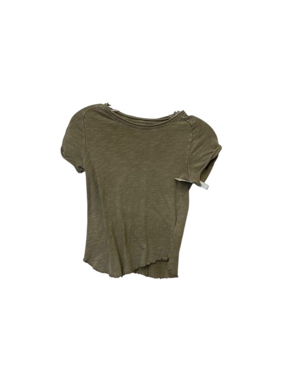 Top Short Sleeve Basic By We The Free In Brown, Size: Xs Discount