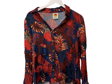 Top Long Sleeve Designer By Farm Rio In Multi-colored, Size: S Online