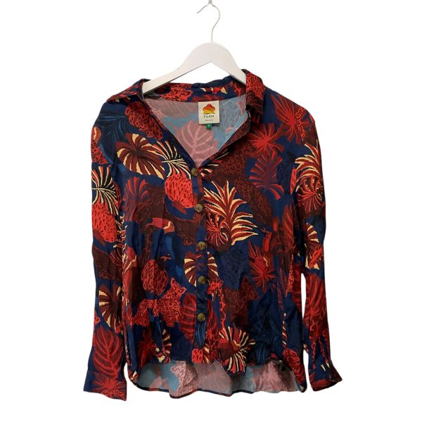 Top Long Sleeve Designer By Farm Rio In Multi-colored, Size: S Online