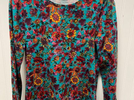 Top Long Sleeve By Talbots In Floral Print, Size: S Online Sale