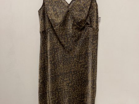 Dress Casual Maxi By Terra & Sky In Animal Print, Size: Xl Online Sale