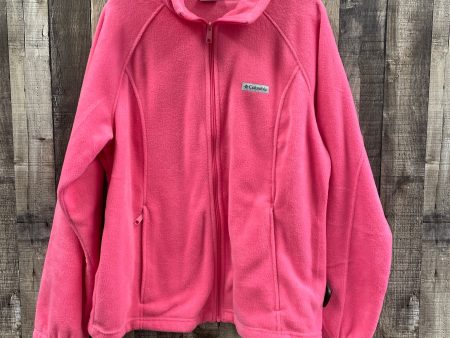 Athletic Fleece By Columbia In Pink, Size: Xxl Fashion