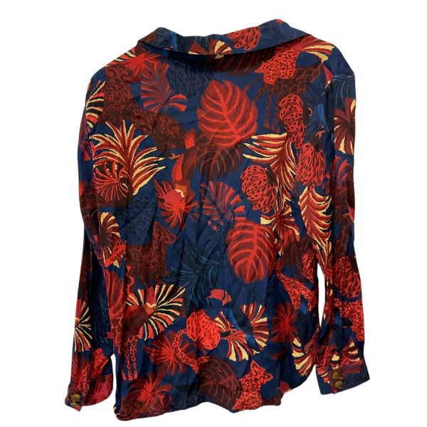 Top Long Sleeve Designer By Farm Rio In Multi-colored, Size: S Online