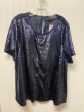 Top Short Sleeve By Lane Bryant In Navy, Size: 2x on Sale