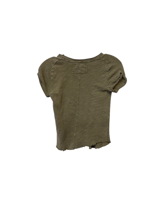 Top Short Sleeve Basic By We The Free In Brown, Size: Xs Discount