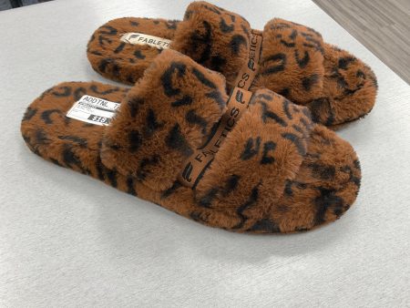 Slippers By Fabletics In Animal Print Online