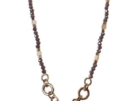 Necklace Other In Mauve Supply