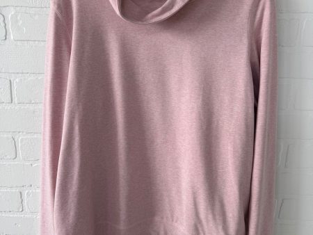 Athletic Sweatshirt Crewneck By Gaiam In Pink, Size: L Online Sale