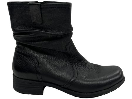 Boots Leather By Abeo In Black, Size:8 Online