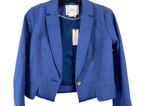 Blazer By Anthropologie In Blue, Size: 0 For Discount