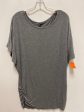 Top Short Sleeve By Clothes Mentor In Grey, Size: 3x For Discount