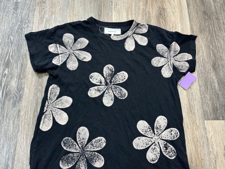 Top Short Sleeve By The Great. In Black, Size: S Sale