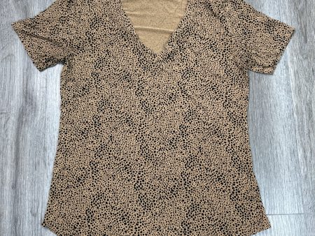 Top Short Sleeve By Old Navy In Tan, Size: Xs Online now