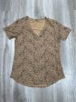 Top Short Sleeve By Old Navy In Tan, Size: Xs Online now