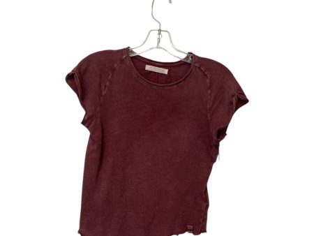 Top Short Sleeve Basic By We The Free In Purple, Size: S For Discount