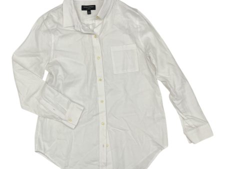 Top Ls By Banana Republic In White, Size:M Online Hot Sale