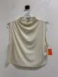 Top Sleeveless By H&m In Cream, Size: L Online Sale