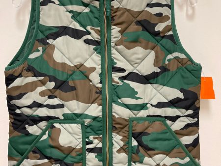 Vest Puffer & Quilted By J. Crew In Camouflage Print, Size: Xs Sale