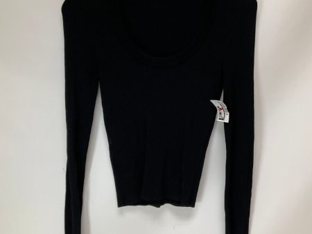 Top Long Sleeve By Zara In Black, Size: M Online Sale