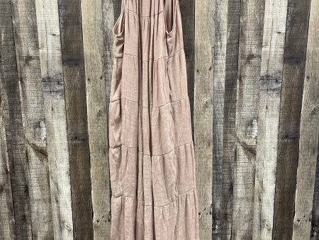 Dress Casual Maxi By Listicle In Tan, Size: S Discount