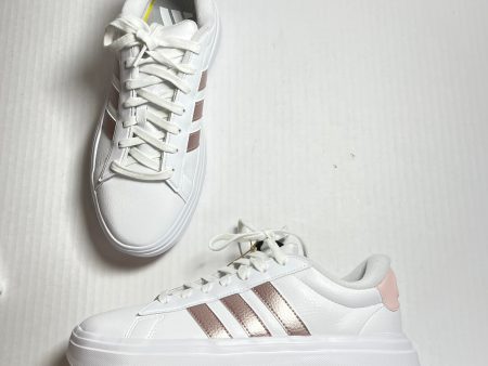 Shoes Athletic By Adidas In White, Size: 9.5 Fashion