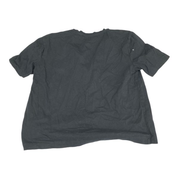 Top Short Sleeve Basic By Zara In Black, Size: M For Cheap