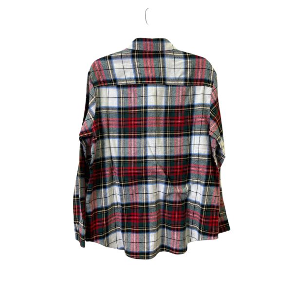 Top Ls By Old Navy In Plaid Pattern, Size:M For Cheap