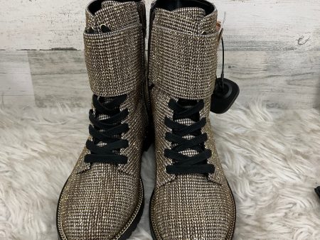 Boots Designer By Kurt Geiger In Gold, Size: 6.5 Hot on Sale